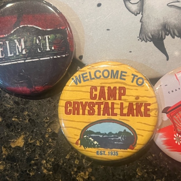 Kids Fun Button Pin Set - Multicolor - Picture 3 of 9